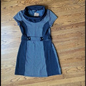 Houndstooth Dress. medium.